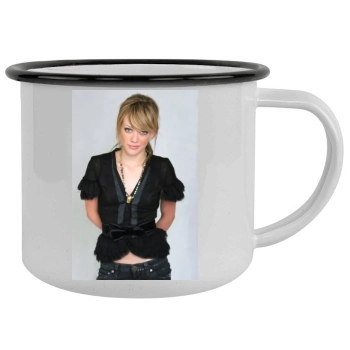 Hilary Duff Camping Mug