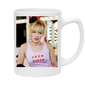 Hilary Duff 14oz White Statesman Mug