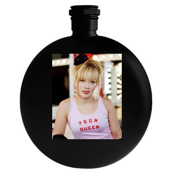 Hilary Duff Round Flask