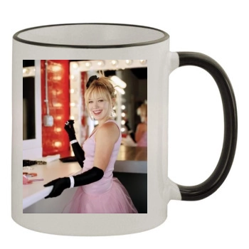 Hilary Duff 11oz Colored Rim & Handle Mug