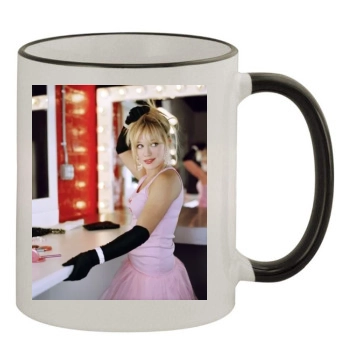 Hilary Duff 11oz Colored Rim & Handle Mug