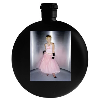 Hilary Duff Round Flask