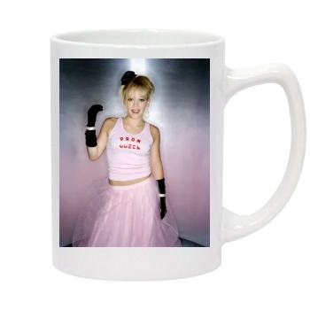 Hilary Duff 14oz White Statesman Mug