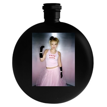 Hilary Duff Round Flask