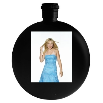 Hilary Duff Round Flask