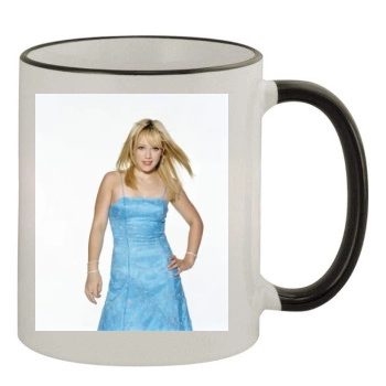 Hilary Duff 11oz Colored Rim & Handle Mug