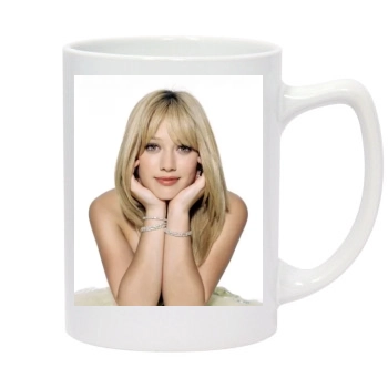 Hilary Duff 14oz White Statesman Mug