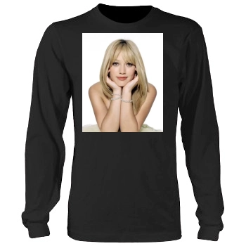 Hilary Duff Men's Heavy Long Sleeve TShirt