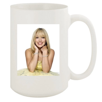 Hilary Duff 15oz White Mug