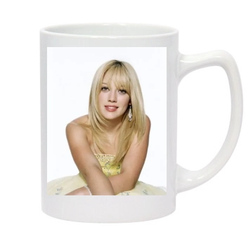 Hilary Duff 14oz White Statesman Mug