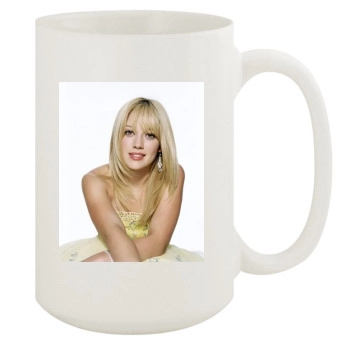 Hilary Duff 15oz White Mug