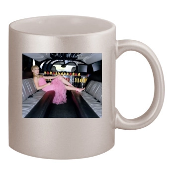 Hilary Duff 11oz Metallic Silver Mug