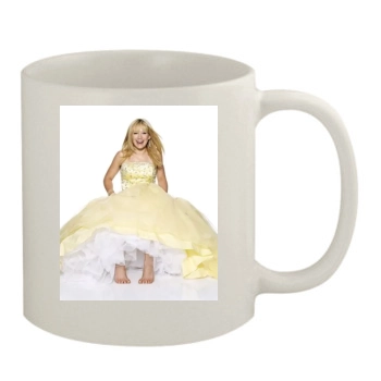 Hilary Duff 11oz White Mug