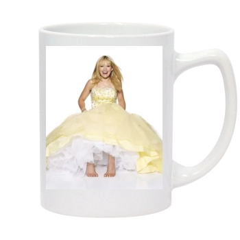 Hilary Duff 14oz White Statesman Mug