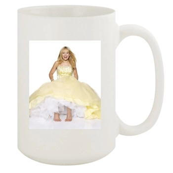 Hilary Duff 15oz White Mug