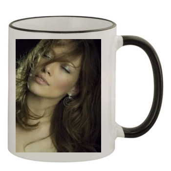 Hilary Duff 11oz Colored Rim & Handle Mug