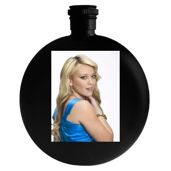 Hilary Duff Round Flask