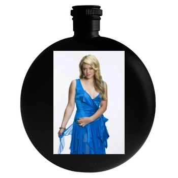 Hilary Duff Round Flask