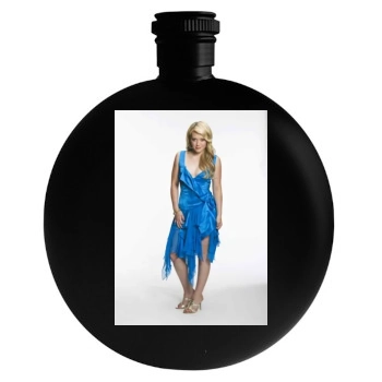 Hilary Duff Round Flask