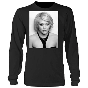 Hilary Duff Men's Heavy Long Sleeve TShirt