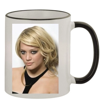 Hilary Duff 11oz Colored Rim & Handle Mug