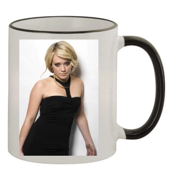 Hilary Duff 11oz Colored Rim & Handle Mug