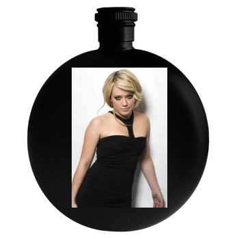 Hilary Duff Round Flask