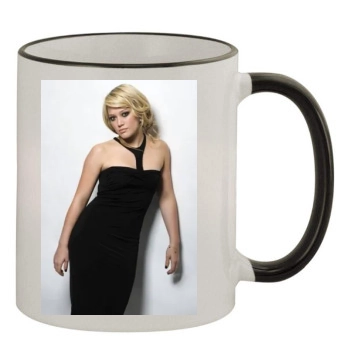 Hilary Duff 11oz Colored Rim & Handle Mug