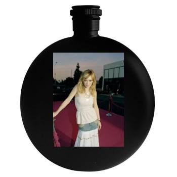 Hilary Duff Round Flask