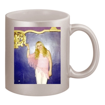 Hilary Duff 11oz Metallic Silver Mug