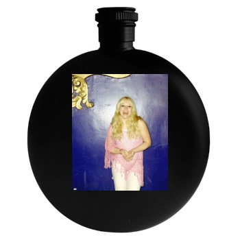 Hilary Duff Round Flask