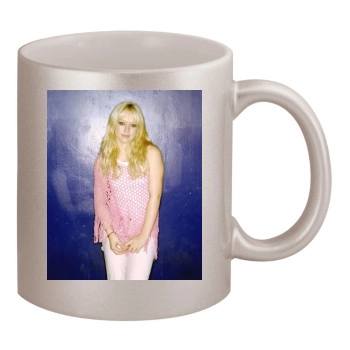 Hilary Duff 11oz Metallic Silver Mug