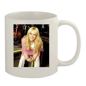 Hilary Duff 11oz White Mug