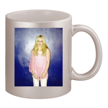 Hilary Duff 11oz Metallic Silver Mug