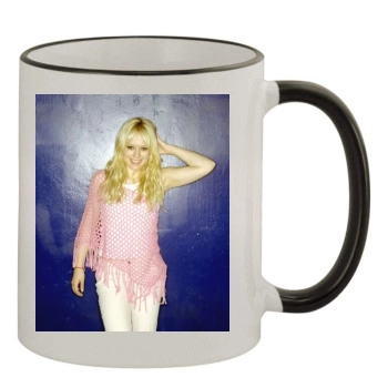 Hilary Duff 11oz Colored Rim & Handle Mug