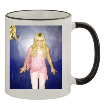 Hilary Duff 11oz Colored Rim & Handle Mug