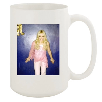 Hilary Duff 15oz White Mug