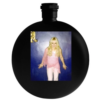 Hilary Duff Round Flask