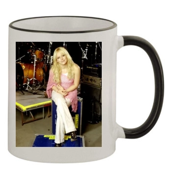 Hilary Duff 11oz Colored Rim & Handle Mug