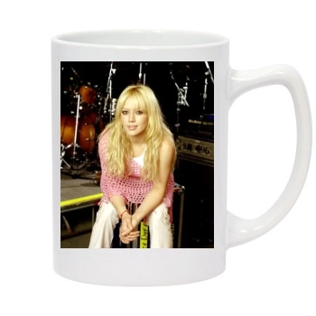 Hilary Duff 14oz White Statesman Mug