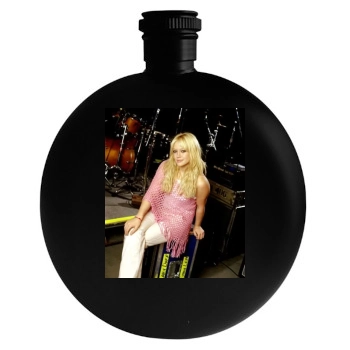 Hilary Duff Round Flask