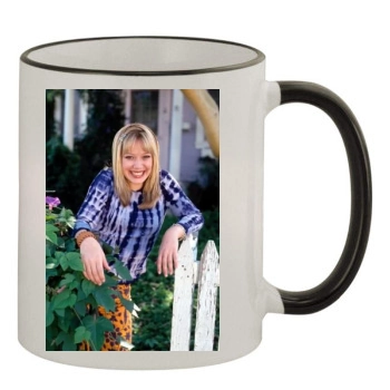 Hilary Duff 11oz Colored Rim & Handle Mug