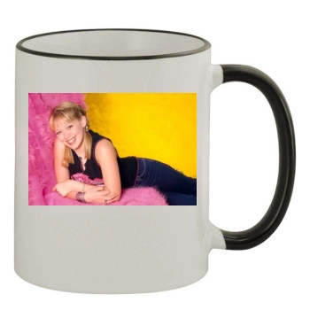 Hilary Duff 11oz Colored Rim & Handle Mug