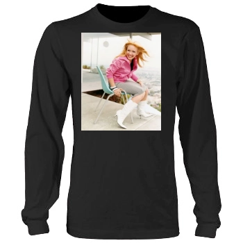 Hilary Duff Men's Heavy Long Sleeve TShirt