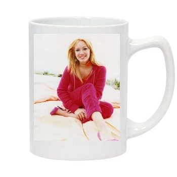 Hilary Duff 14oz White Statesman Mug