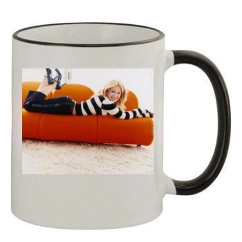 Hilary Duff 11oz Colored Rim & Handle Mug