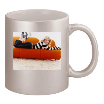 Hilary Duff 11oz Metallic Silver Mug