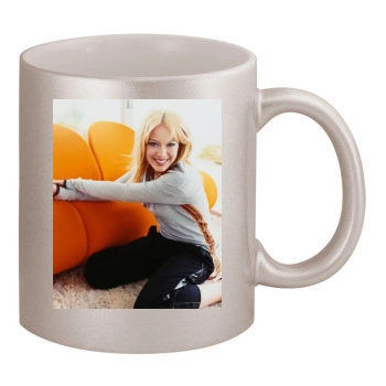 Hilary Duff 11oz Metallic Silver Mug