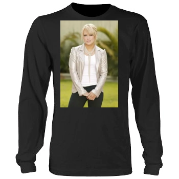 Hilary Duff Men's Heavy Long Sleeve TShirt