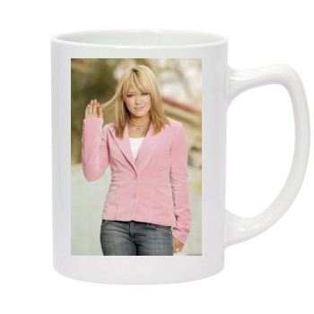 Hilary Duff 14oz White Statesman Mug